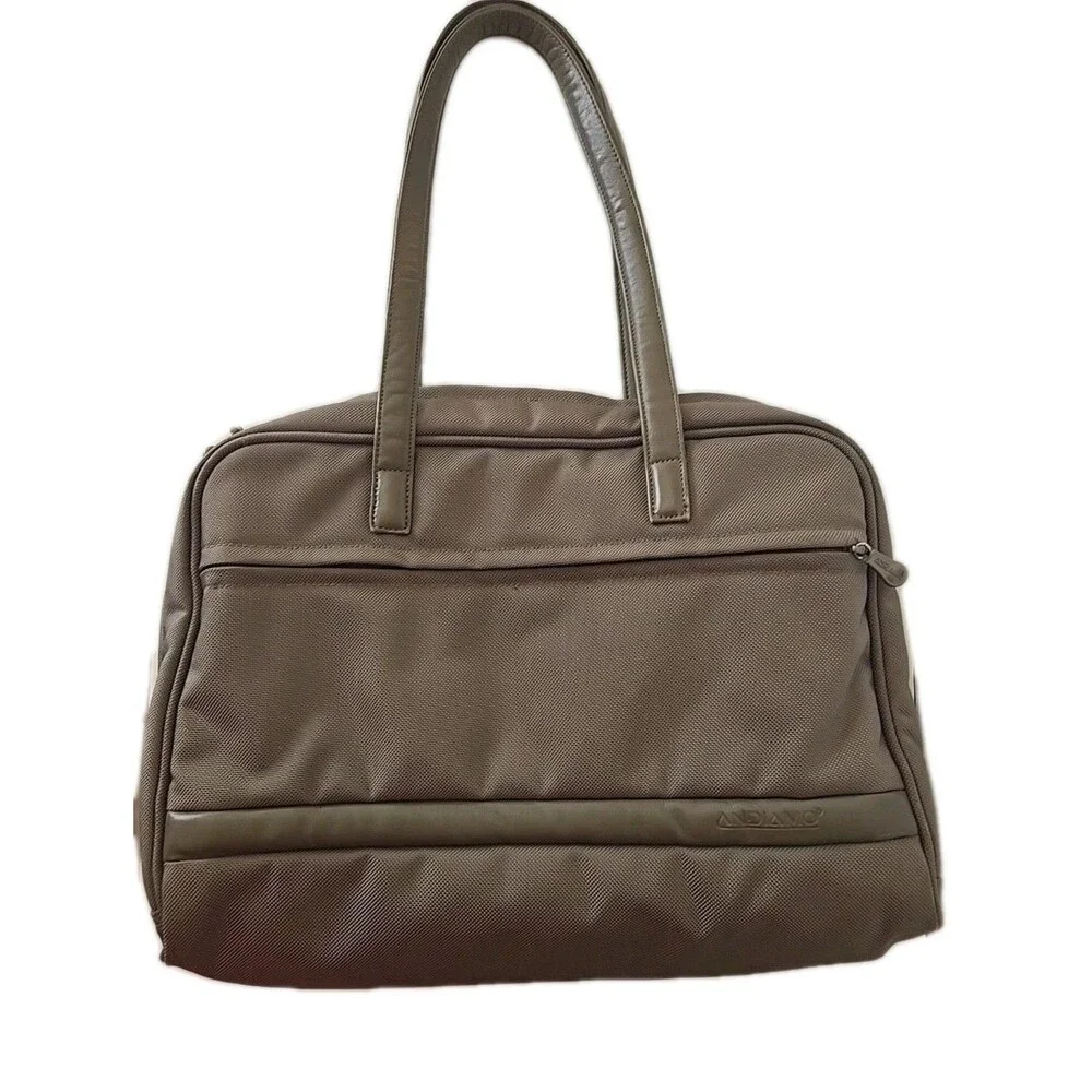 Bravo By ANDIAMO Beige Shoulder Travel Bag/Laptop Bag 17